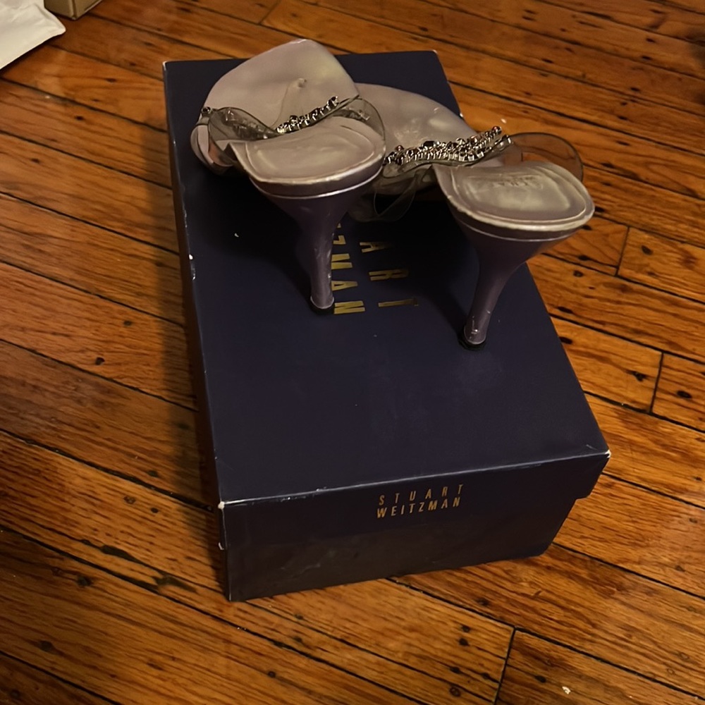 Stuart Weitzman Thong Square Toe Sandals - image 3